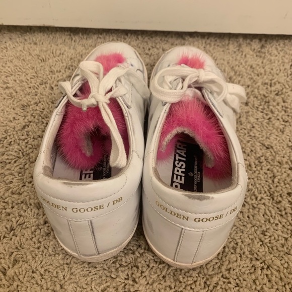 Golden goose rare mink fur sneakers - Picture 4 of 4